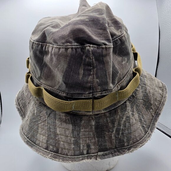Mil Spec Hot Weather Type II Boonie Cap Mens Size 7 3/4 Green Ripstop Bucket Hat - Picture 3 of 9